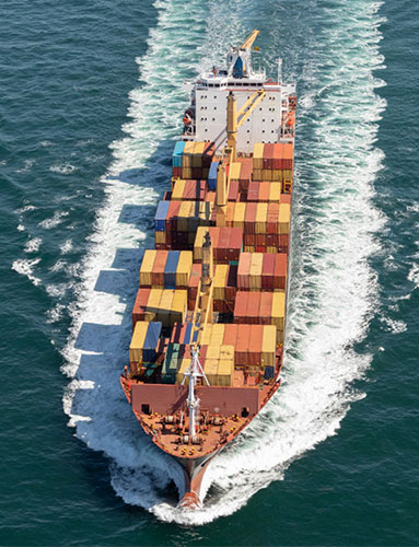 Geared 2200 -2,500 TEU