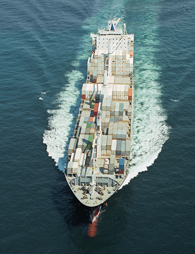 Geared 3,500 TEU